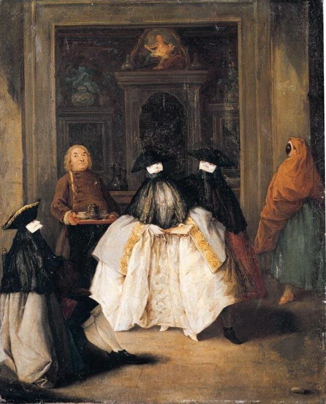 Caffè in maschera